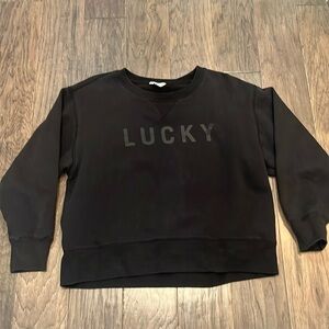 Lucky Brand oversized sweatshirt